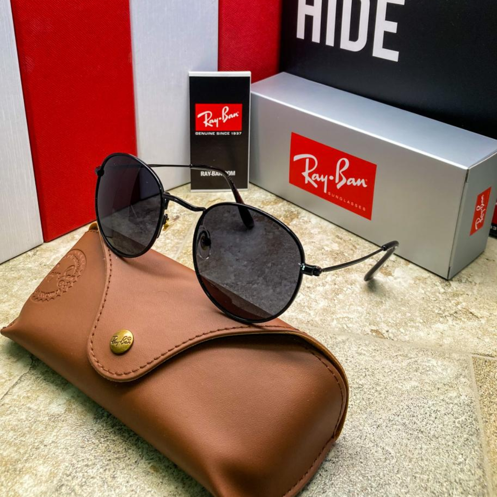 Rayban Round + Estuche Original