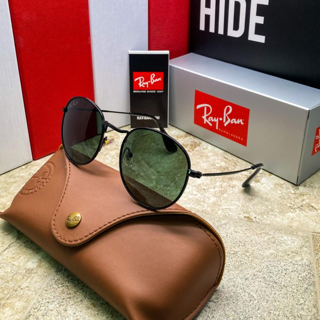 Rayban Round+Estuche Original