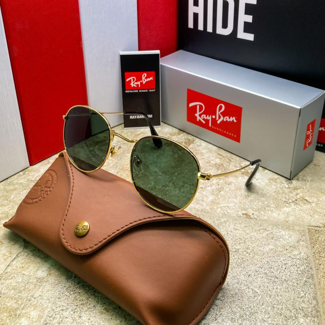Rayban Round+Estuche Original