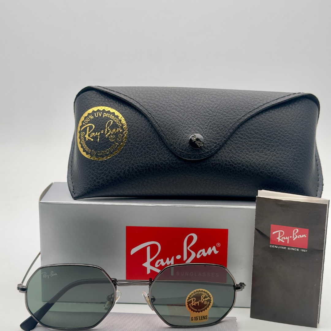 Rayban Octagonal+Estuche Tipo Original