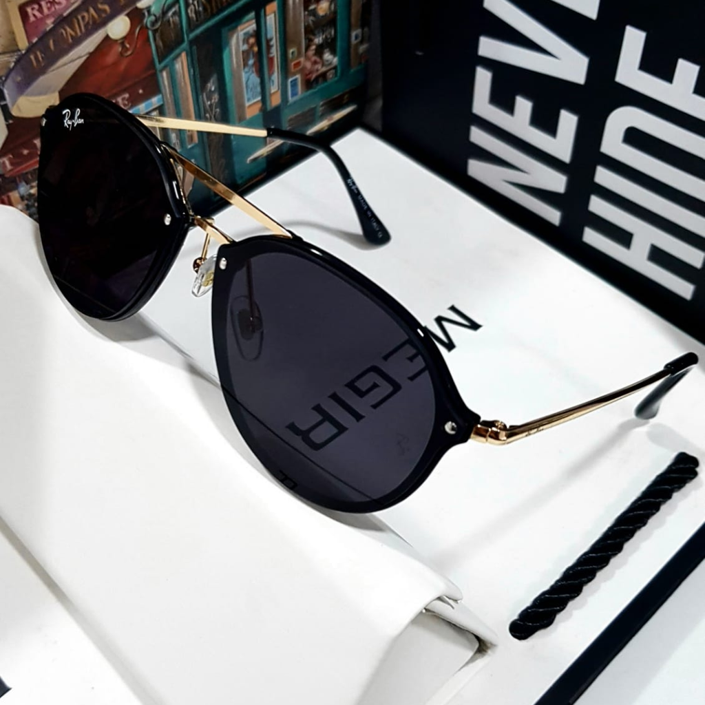 Rayban Round Fleck Plus + Estuche Origina