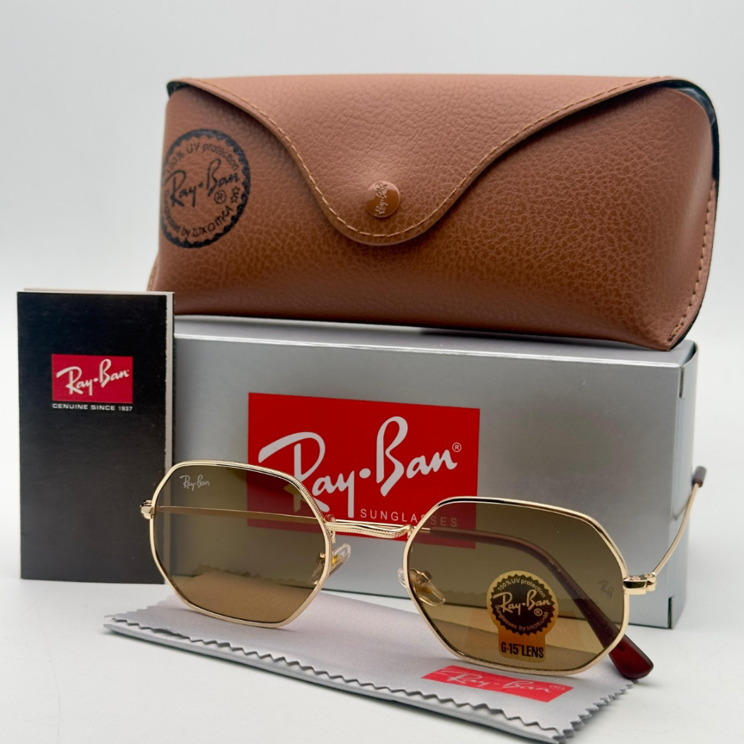 Rayban Octagonal + Estuche Tipo Original