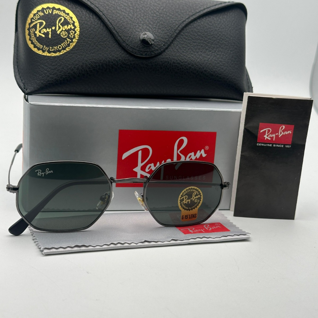 Rayban Octagonal + Estuche Tipo Original