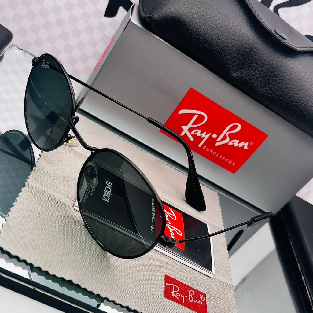 Rayban Round + Estuche Original